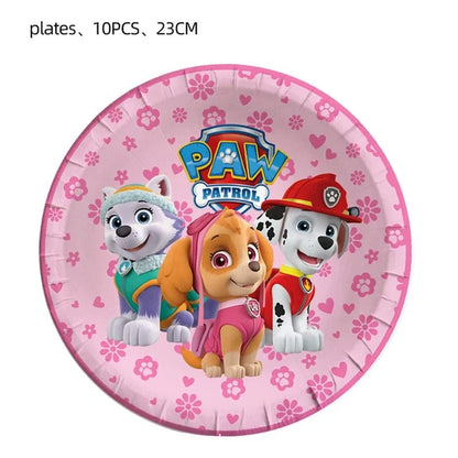 Assiette Pat Patrouille : Stella Everest et Marcus