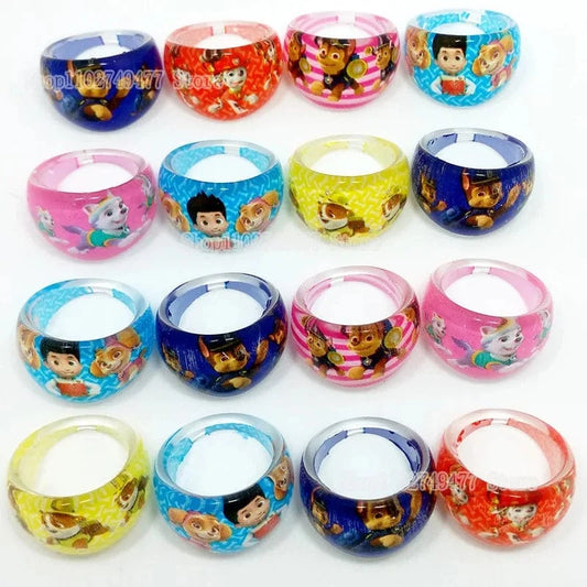 Bague Pat Patrouille : forme ronde