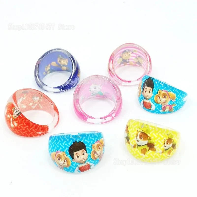 Bague Pat Patrouille : forme ronde