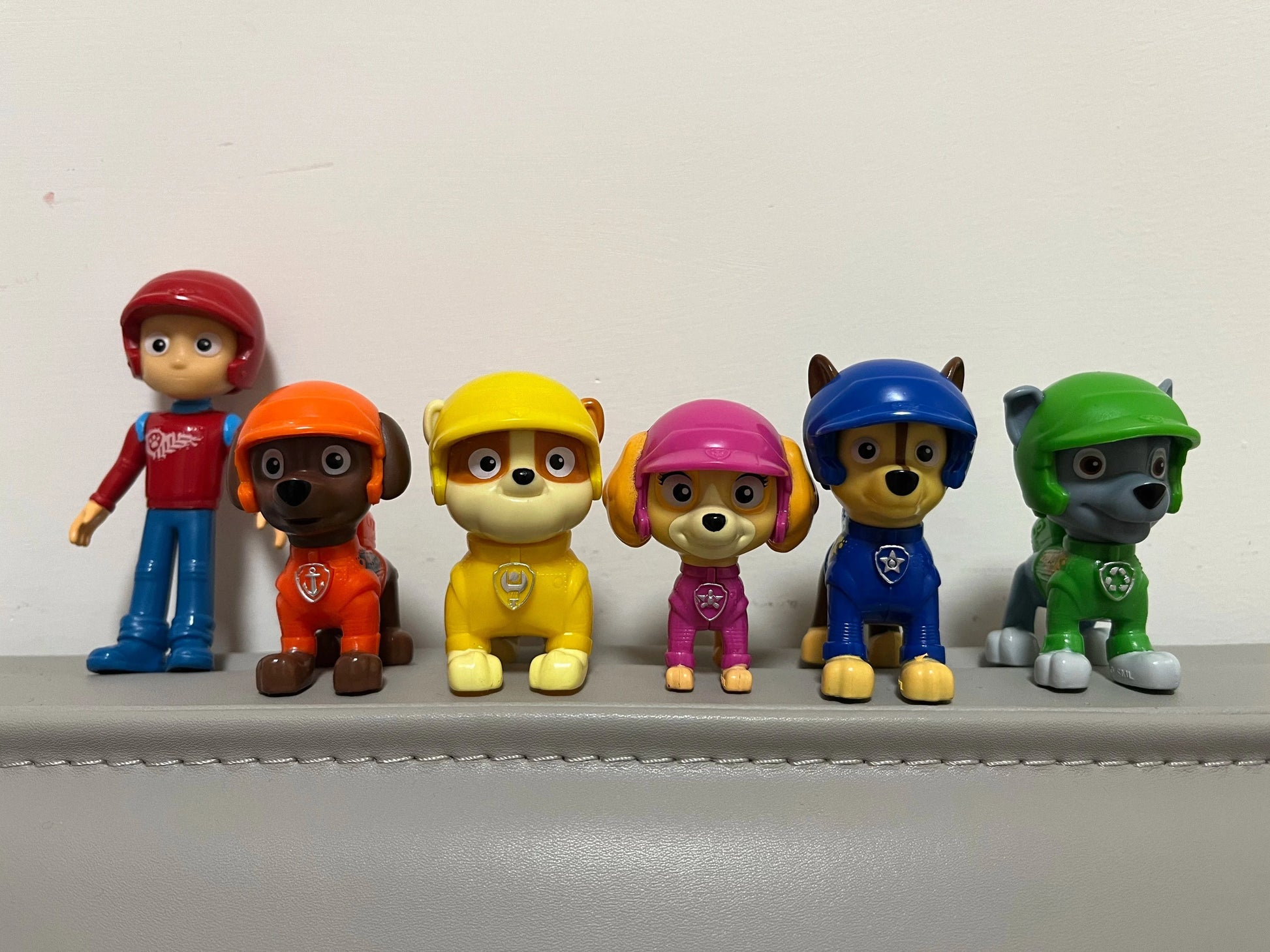 Figurine Pat Patrouille : Pack Stella, Chase, Marcus, Ruben, Zuma, Rocky Et Ryder