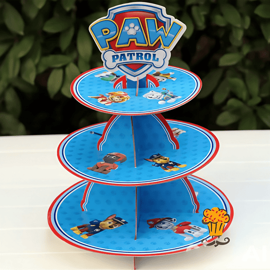 Gâteau Pat Patrouille : plateau
