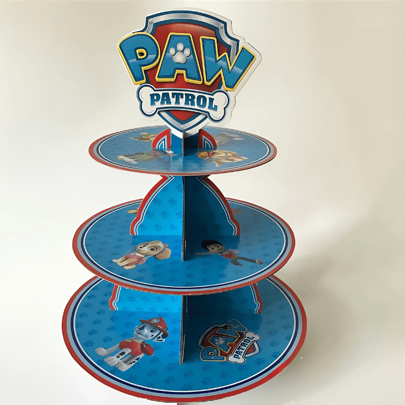 Gâteau Pat Patrouille : plateau
