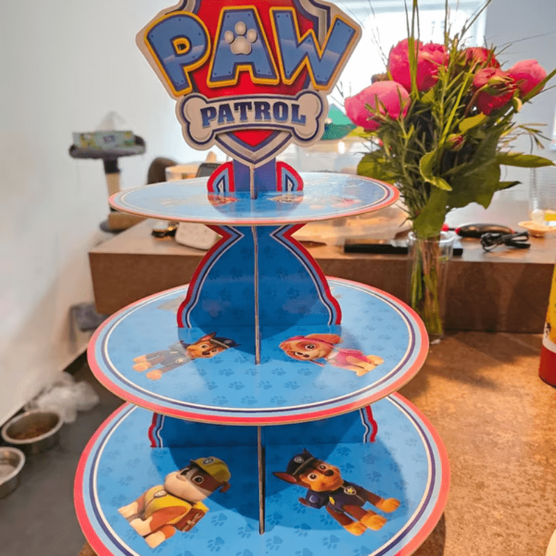 Gâteau Pat Patrouille : plateau