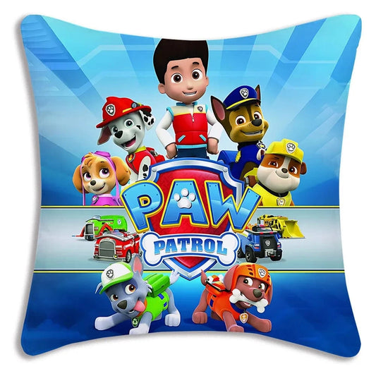 Housse de coussin Pat Patrouille : l'équipe au complet