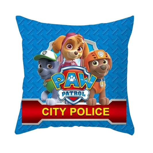 Housse de coussin Pat Patrouille : Stella et Rocky