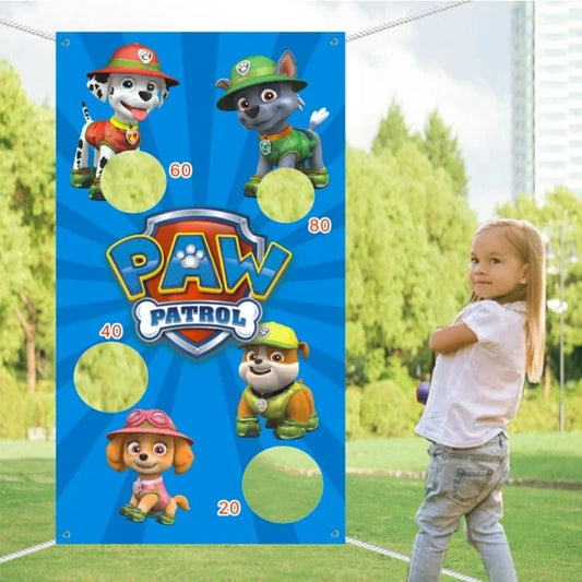 Jeu Pat Patrouille : lancer de sacs