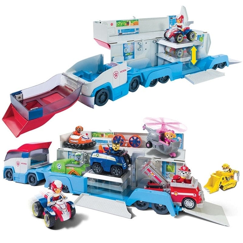 Jouet Pat Patrouille Bus de Sauvetage et Petites Voitures