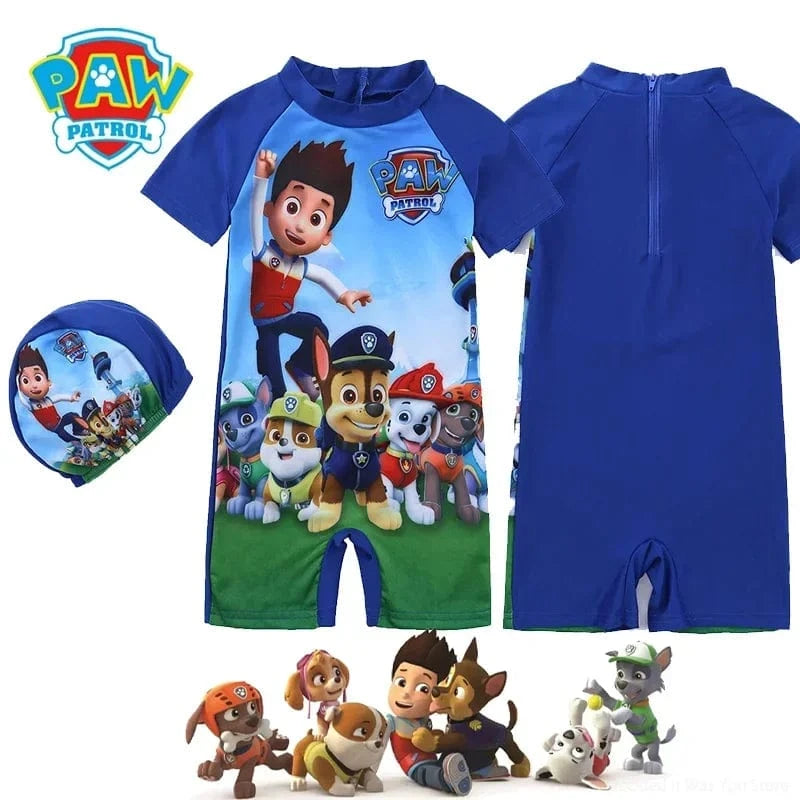 Maillot de Bain 1 Pièce Pat'Patrouille
