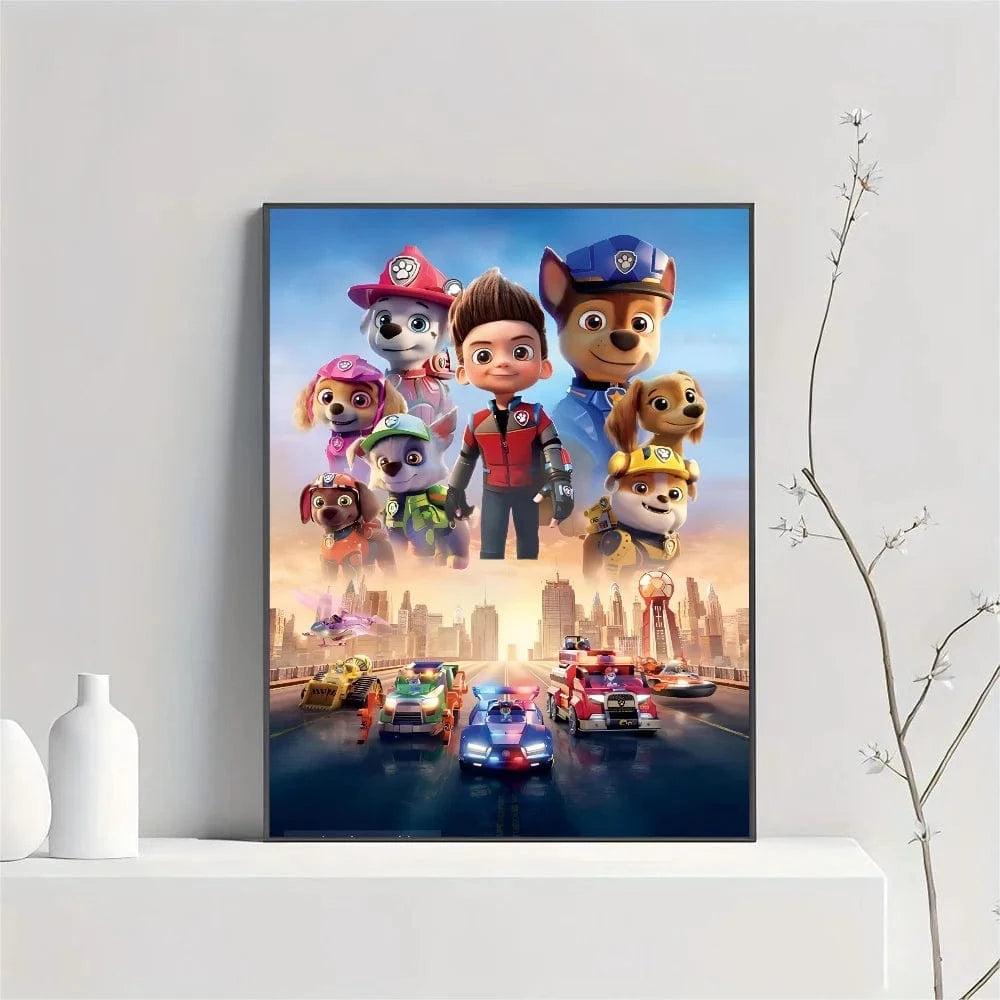 Poster Pat Patrouille : l'équipe au complet