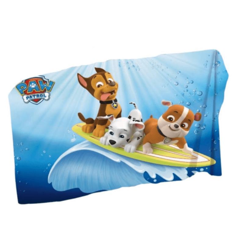 Serviette De Plage Pat Patrouille : Ruben Chase et Marcus font du surf
