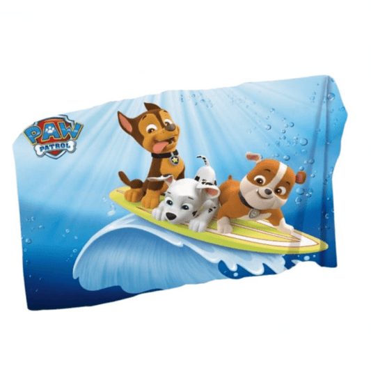 Serviette De Plage Pat Patrouille : Ruben Chase et Marcus font du surf