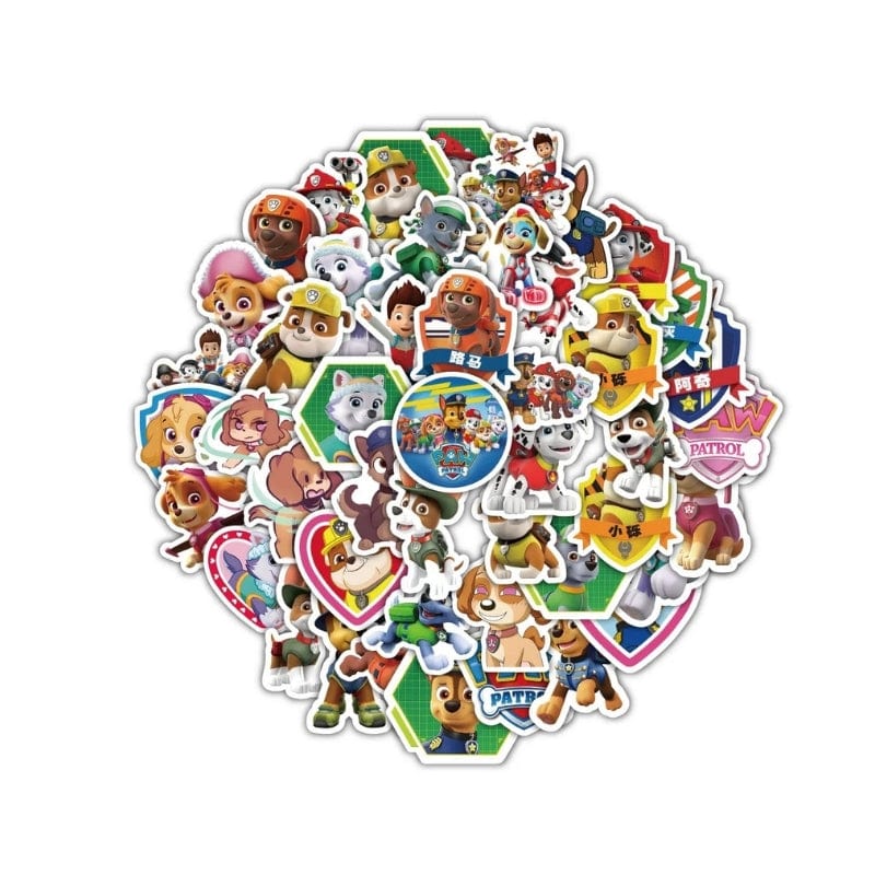 Sticker Pat Patrouille : C'est Parti Pour La Mission