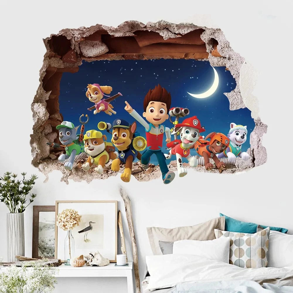 Sticker Pat Patrouille : L'Equipe Au Complet