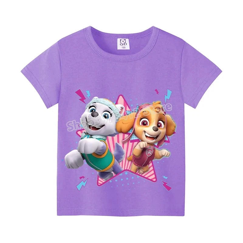T-Shirt Pat Patrouille : Everest et Stella