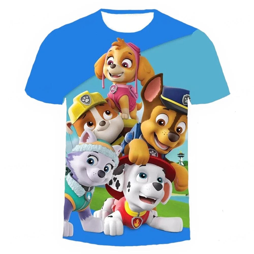 T-Shirt Pat Patrouille : Marcus Et Ses Complices