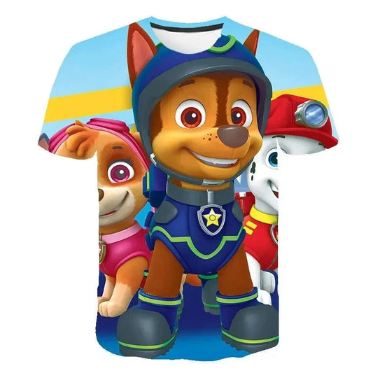 T-Shirt Pat Patrouille : Souris Avec Les Chiots !