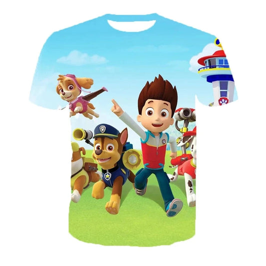 T-Shirt Pat Patrouille : Tour De Contrôle
