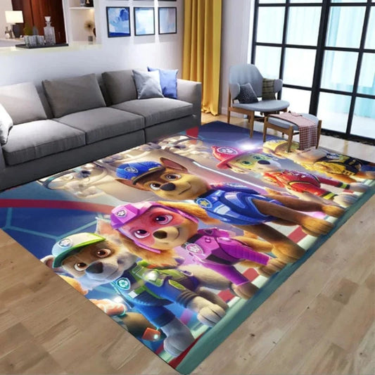 Tapis Pat Patrouille : prêts pour l'action