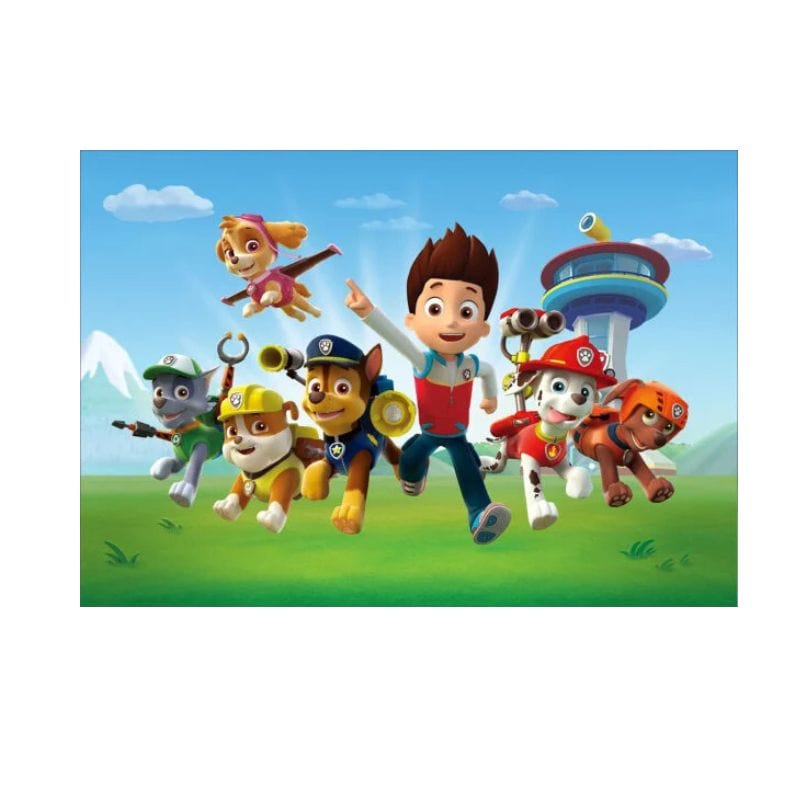 Tapis Pat Patrouille : Ryder et les chiots