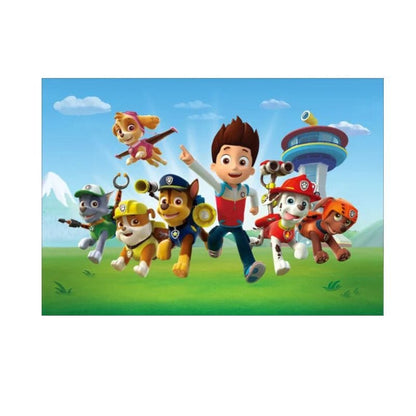 Tapis Pat Patrouille : Ryder et les chiots