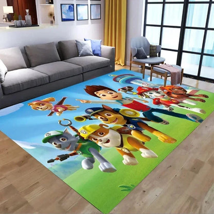 Tapis Pat Patrouille : Ryder et les chiots