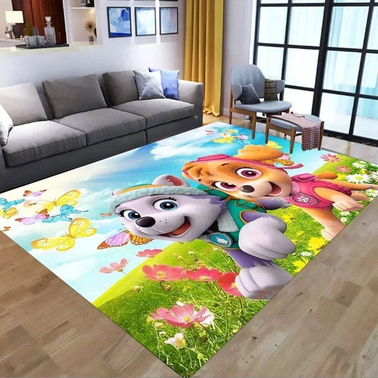 Tapis Pat Patrouille : Stella et Everest
